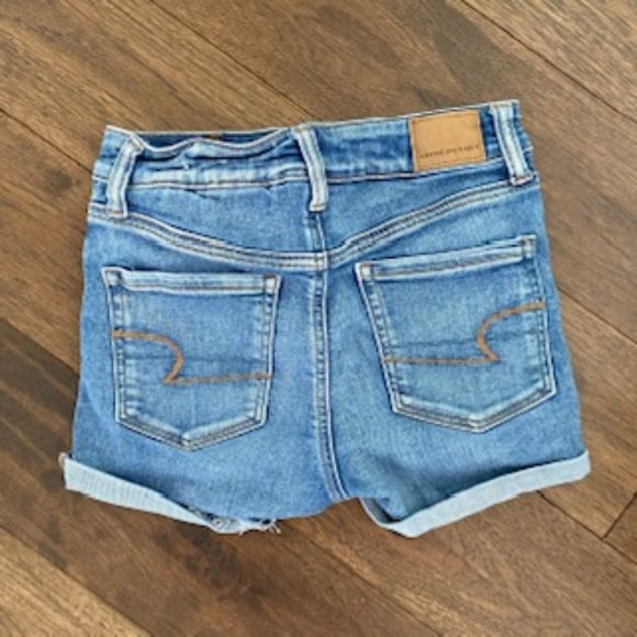 American Eagle Next Level Stretch Jean Shorts - Picture 2 of 2